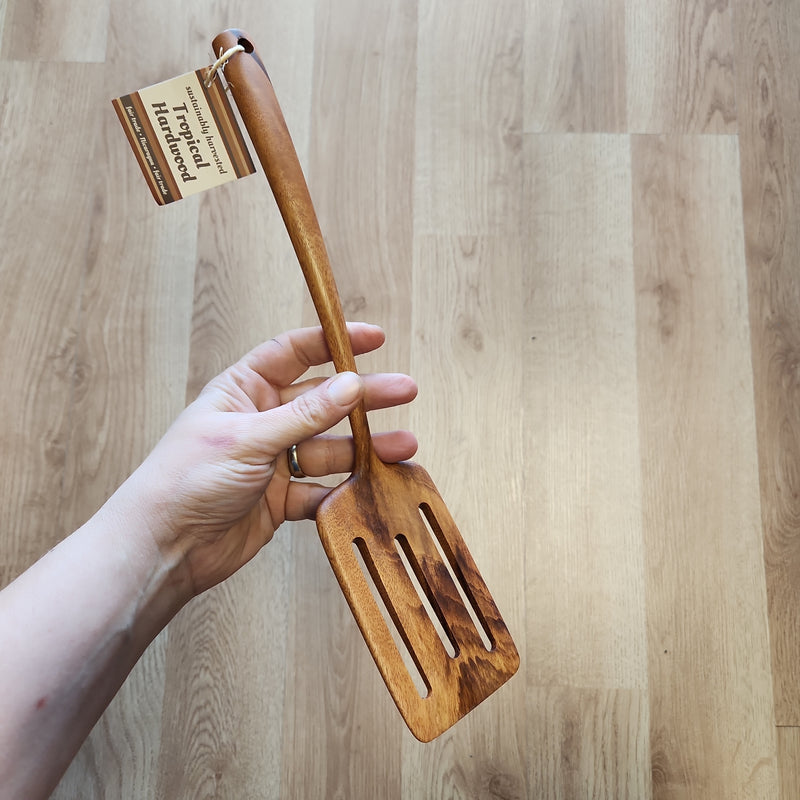 Tropical Hardwood Spatula - Fair Trade - Sustainably Harvested