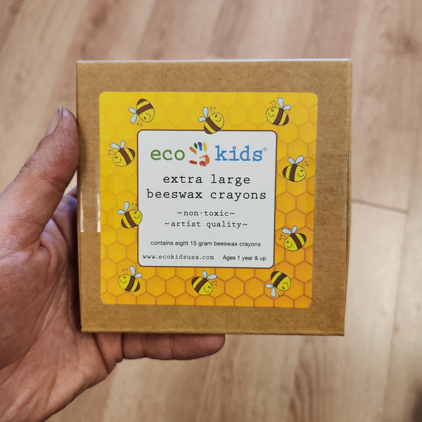 Eco-Kids Beeswax Crayons, Extra Large