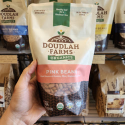 Doudlah Farms Organics Pink Beans - grown in Evansville, WI - 1 lb