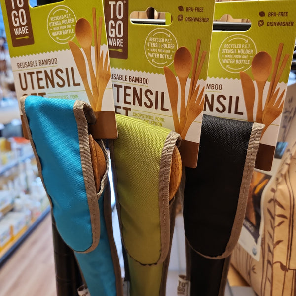 To-Go Ware Reusable Bamboo Utensils Set