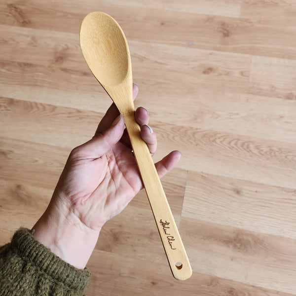 12" Bamboo Spoon