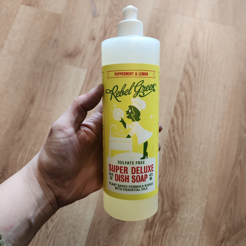 Rebel Green Dish Soap - Milwaukee-Made - 16 fl oz