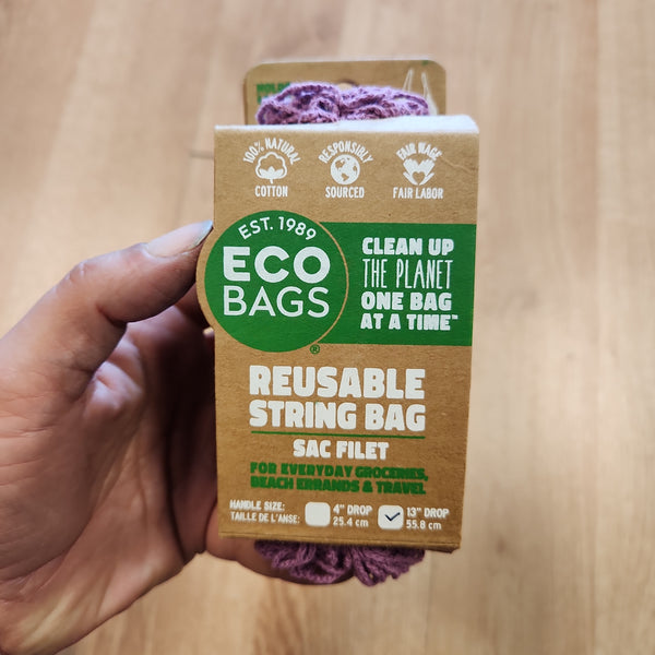 Reusable String Bag - Eco Bags - Assorted Colors