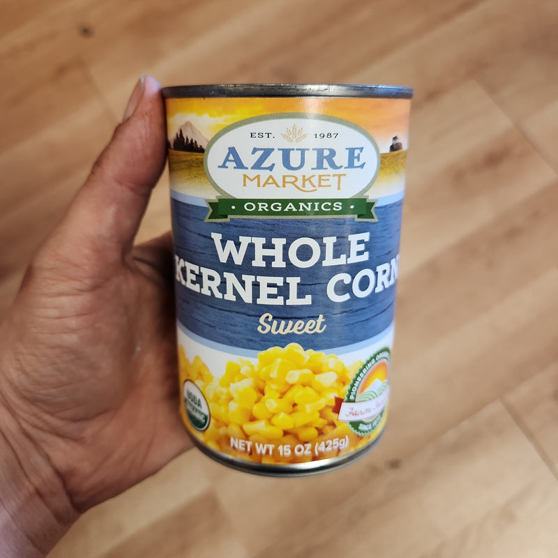 Azure Market Whole Kernel Organic Corn - 15.25 oz