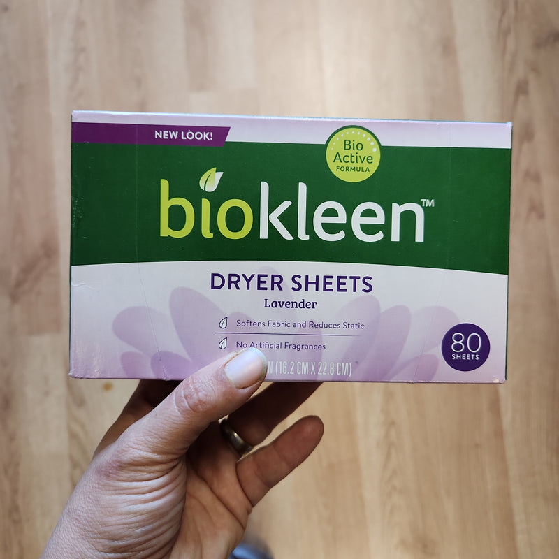 Biokleen Dryer Sheets - 80 sheets