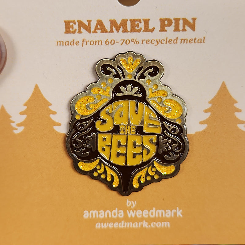 Enamel Pins by Amanda Weedmark - Various Styles