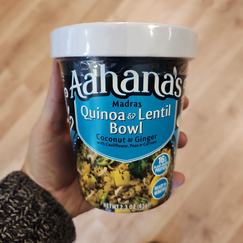 Aahana's Plant-Based Indian-Inspired Protein Bowls  - 2.3 oz