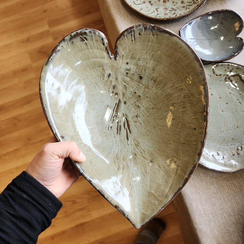 Hosta Leaf Serving Bowl