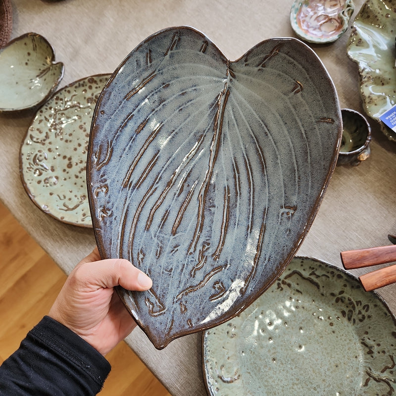 Hosta Leaf Serving Bowl