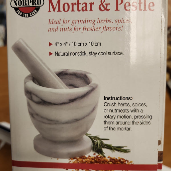 Norpro Marble Mortar and Pestle