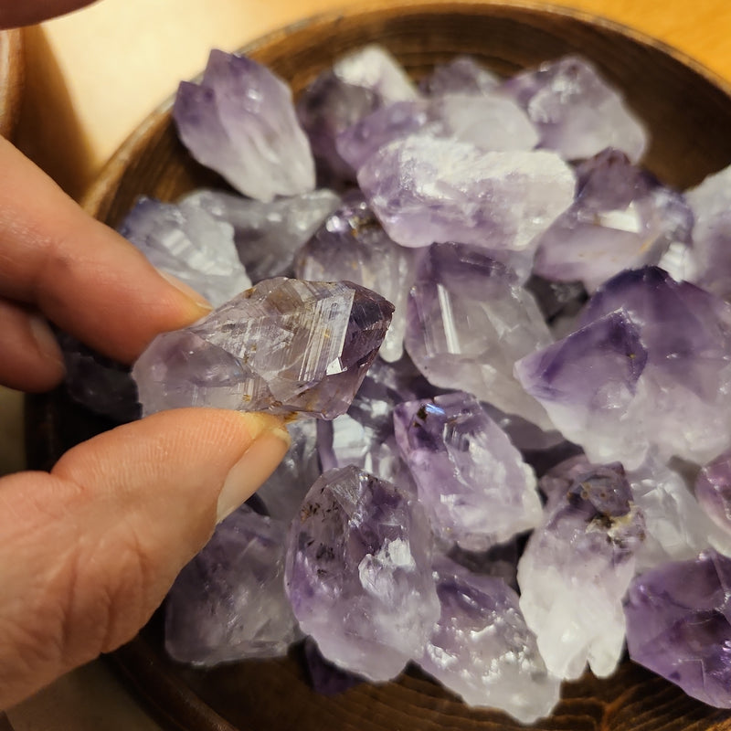 Ethical Amethyst Gemstone Points, 1 ea.