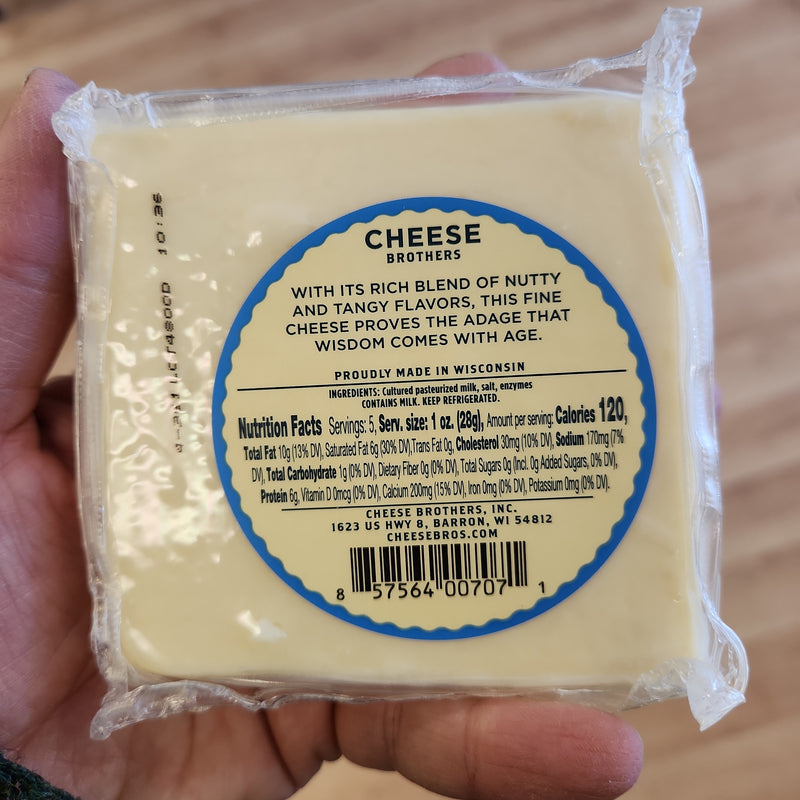 Cheese Brothers - 8 Year Aged Cheddar - 6 oz