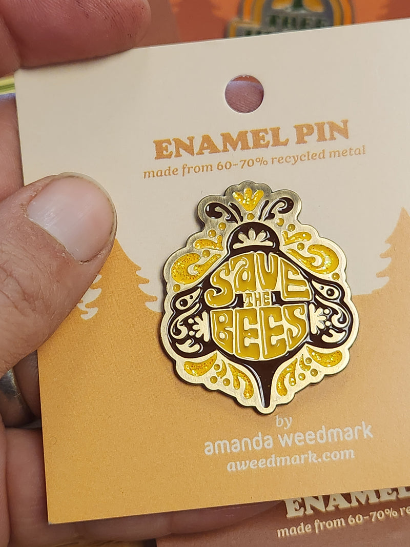 Enamel Pins by Amanda Weedmark - Various Styles