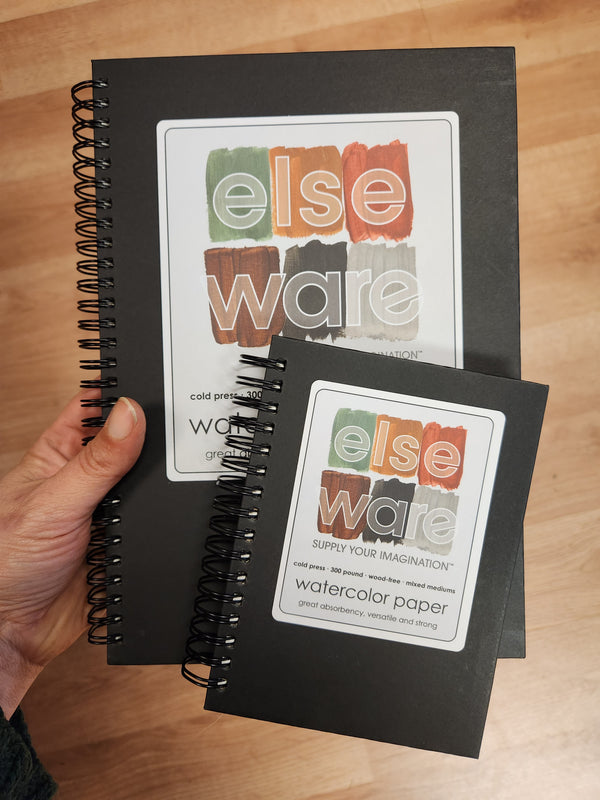 Elsewhere Watercolor Paper Pad - 300 lb, cold-press, wood-free