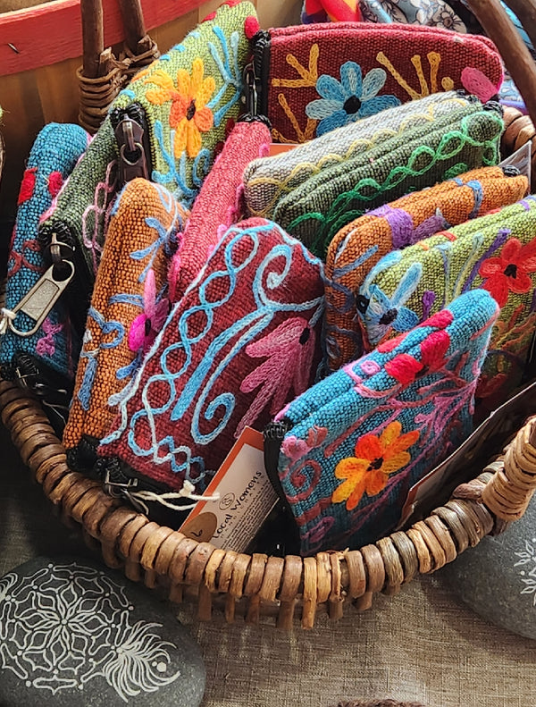 Fair Trade Coin Purses - Handmade in Nepal