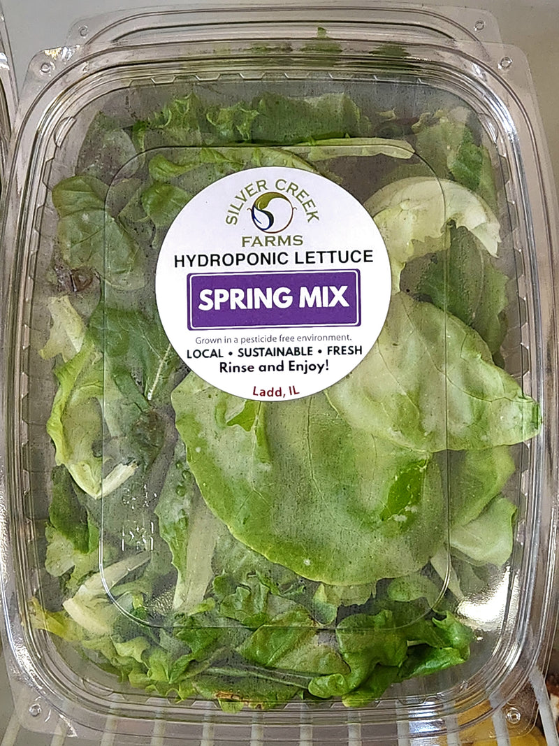 Local Hydroponic Lettuce - Grown by Silver Creek Farms in Ladd IL