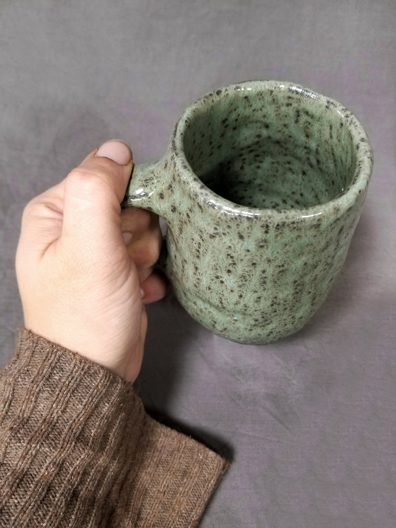 Extra Large Tree Trunk Pottery Mug