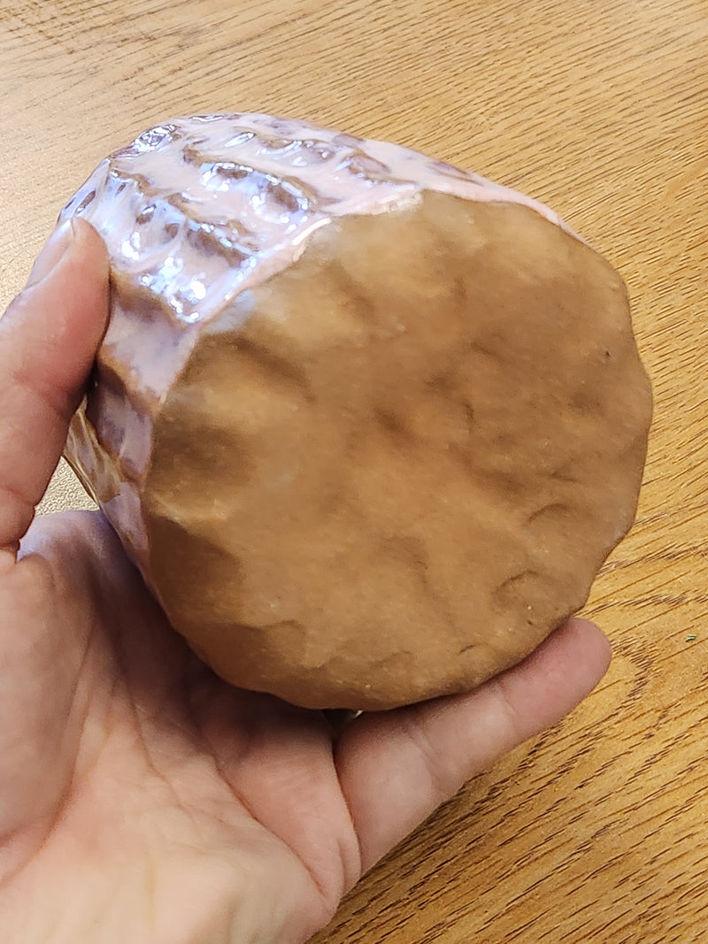 Artist's Brush Cup - Handbuilt Pottery by Jenny Hoople of Authentic Arts