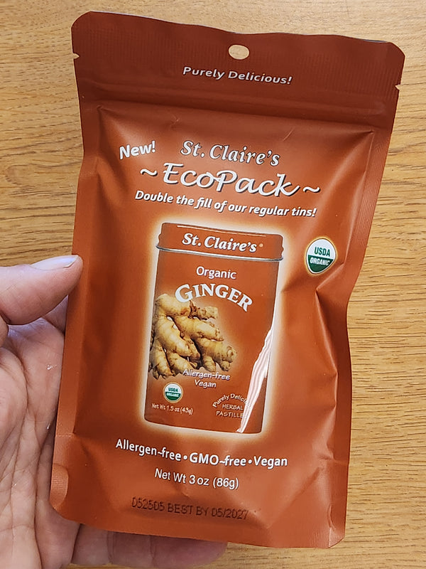St. Claire's Ginger Pastilles Refill - 3 oz.