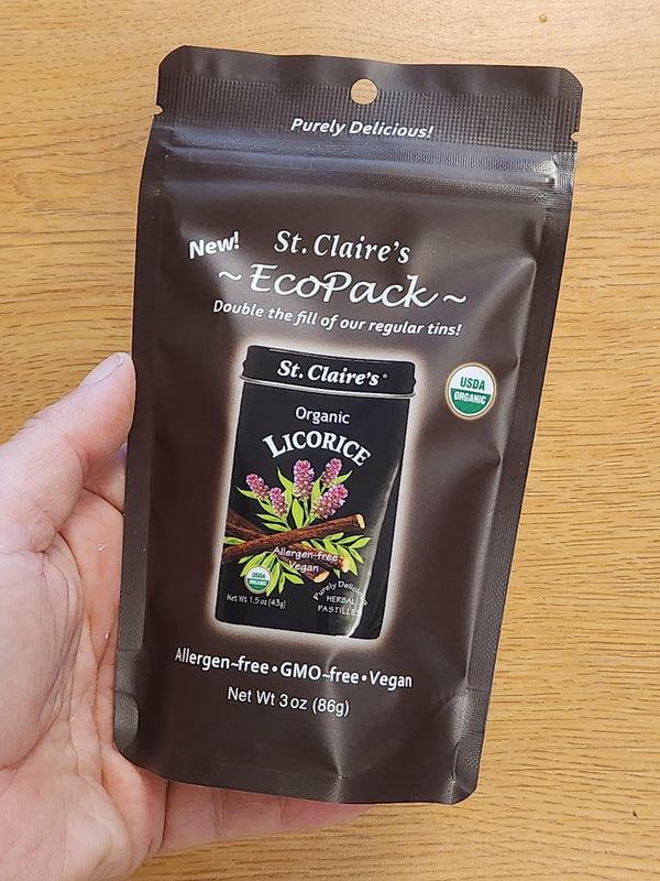 St. Claire's Organics Licorice Pastilles Refill - 4 oz.
