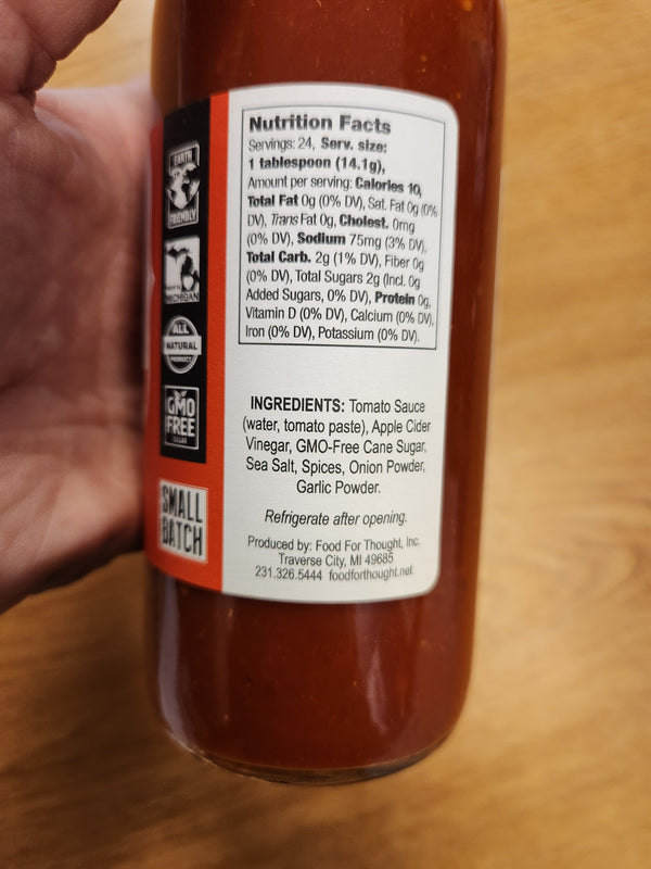 Homestyle Ketchup - Food For Thought - 12 fl oz