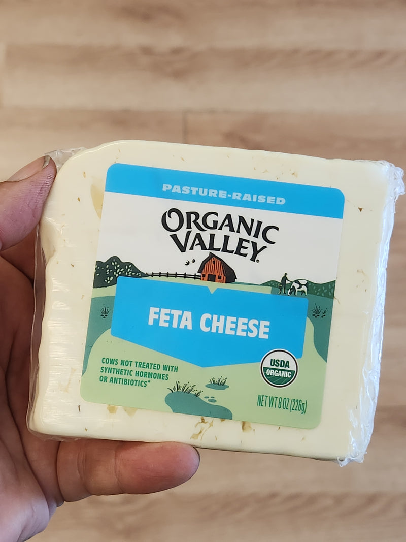 Organic Valley - Feta Goat Cheese - 8 oz.
