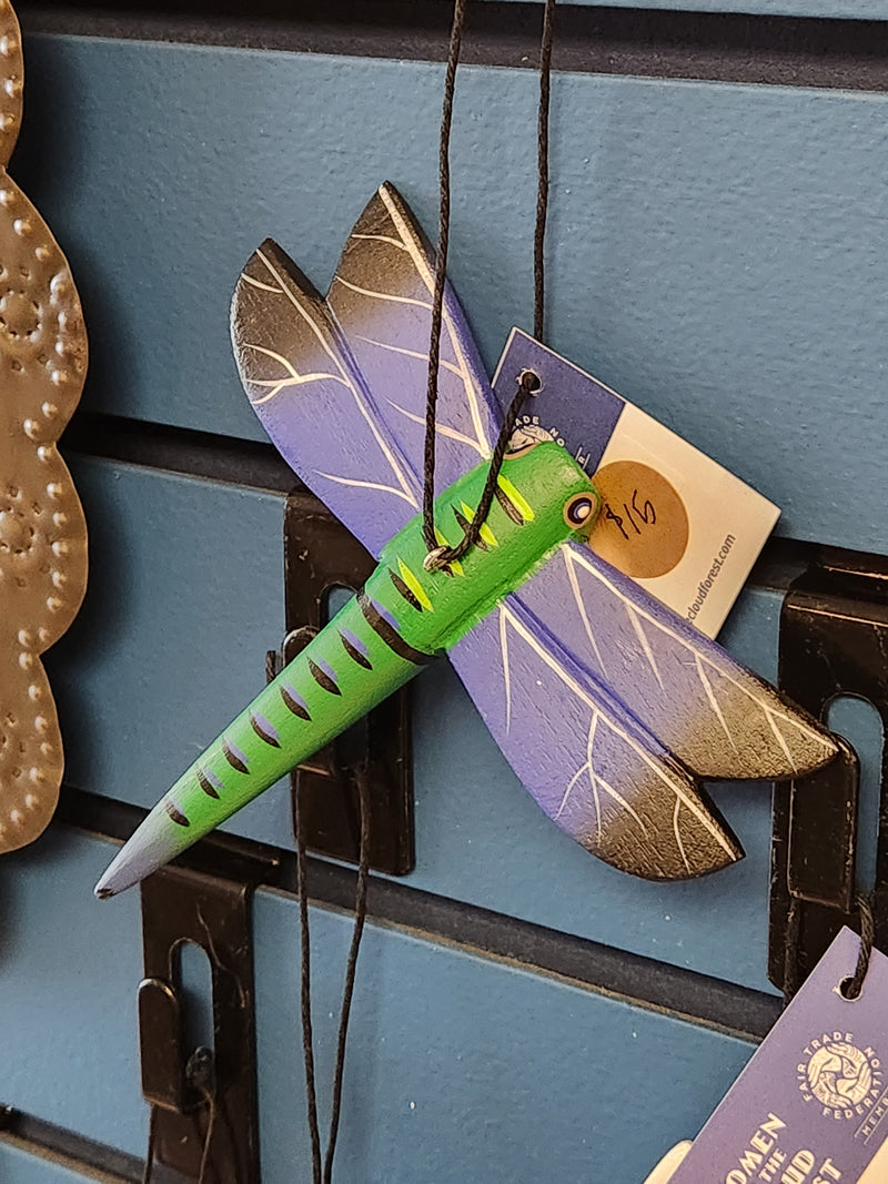 Hand-Painted - Fair Trade - Balsa Wood Ornaments