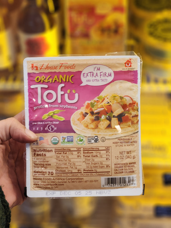 House Foods Organic Extra Firm Tofu - 12 oz. - Frozen - LOCAL PICKUP ONLY