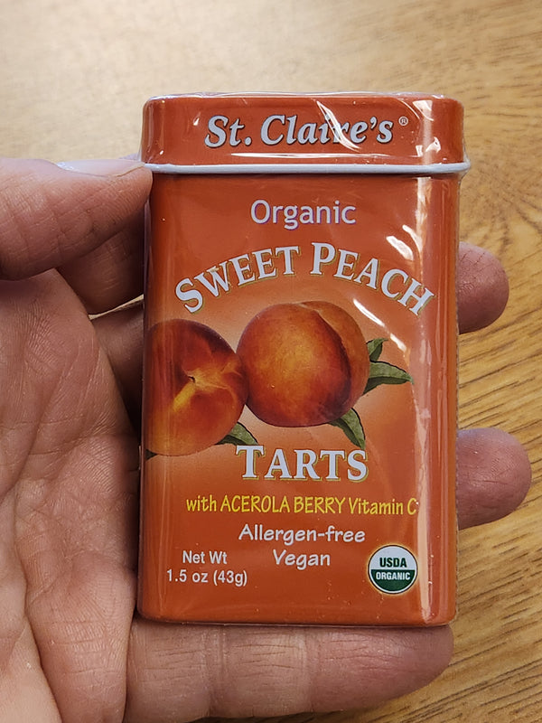 St. Claire's Organics Sweet Peach Tart