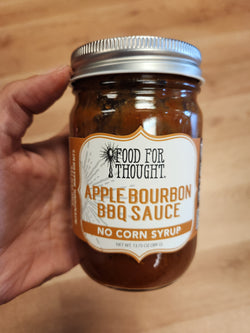 Apple Bourbon BBQ Sauce - Food For Thought - 13.75 oz.