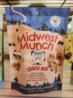 Midwest Munch Hazelnut Snacks - Hazel Heart Farms - 3 oz