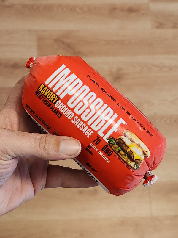 Impossible Sausage - Meat Made From Plants - 14 oz. - Frozen - LOCAL PICKUP ONLY