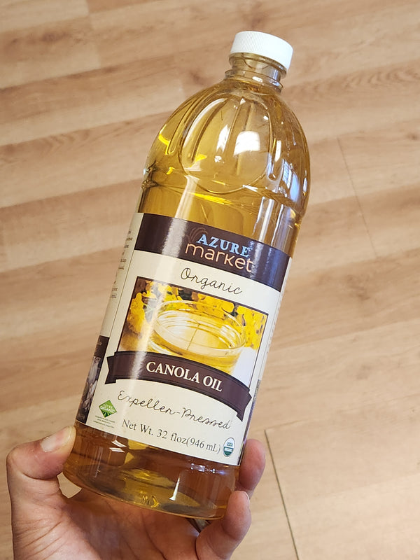 Azure Market Organic Canola Oil - Expeller-pressed - 32 fl oz