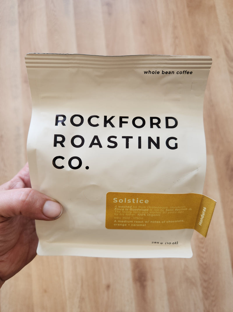 Rockford Roasting Company Coffee - Solstice - Medium Roast - 10 oz.