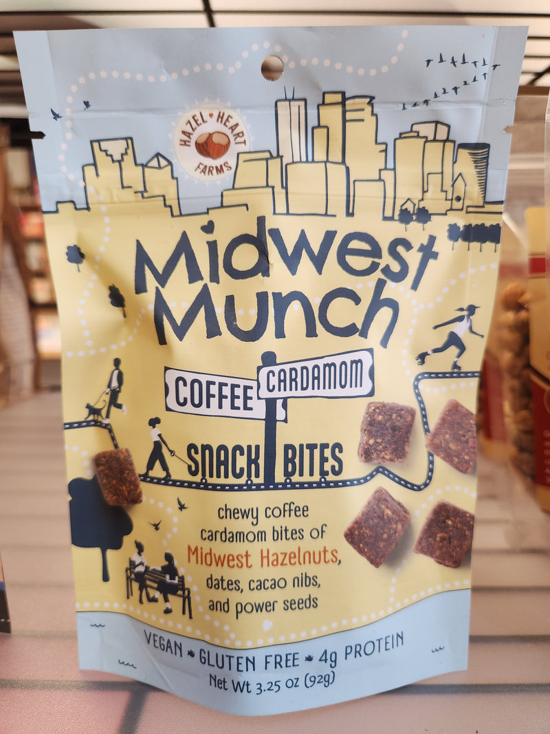 Midwest Munch Hazelnut Snacks - Hazel Heart Farms - 3 oz