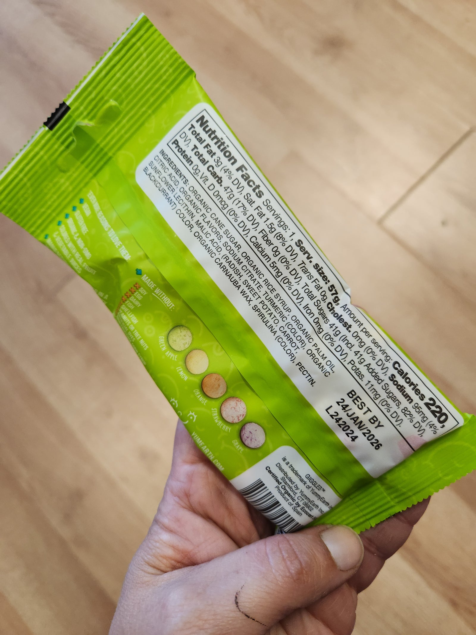 Yum Earth chewy candy Giggles - 2 oz – Bountiful Beloit +