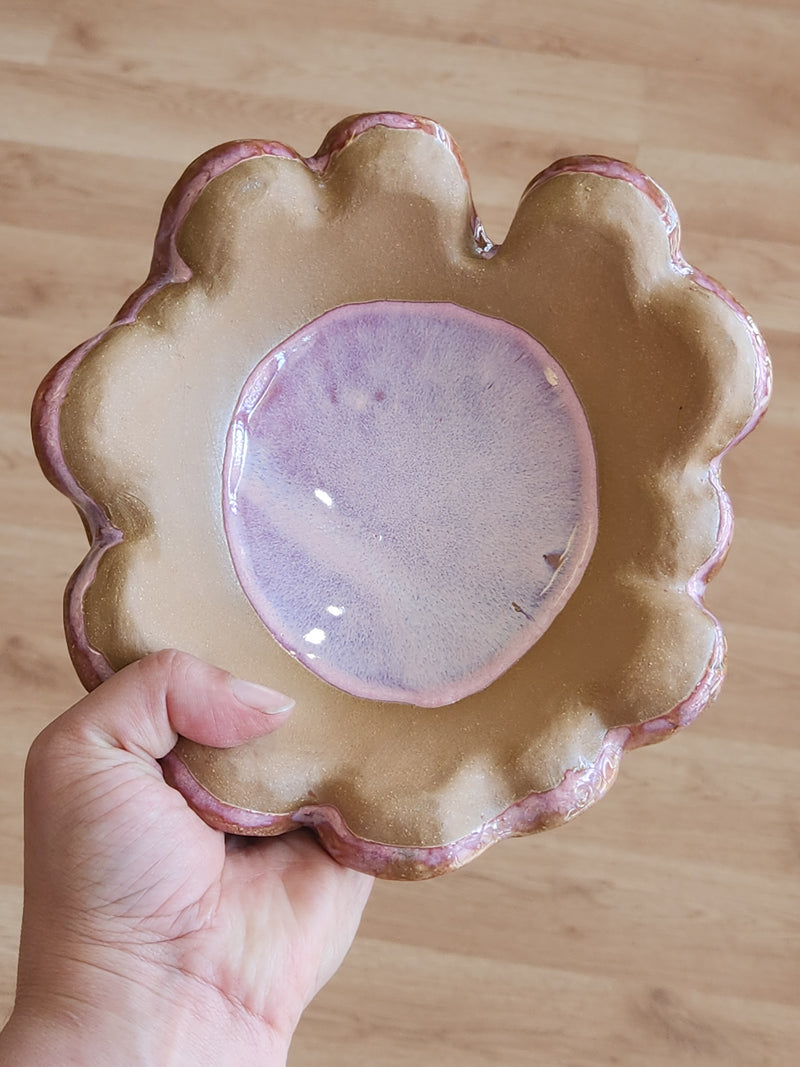 Coral Sculpture in Blush - handbuilt - one of a kind