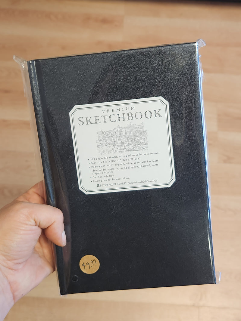 Premium Sketchbook - Peter Pauper's Press - 5.25" x 8.5"