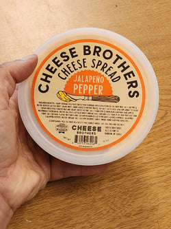 Cheese Brothers - Jalapeno Pepper cheese spread - 8 oz