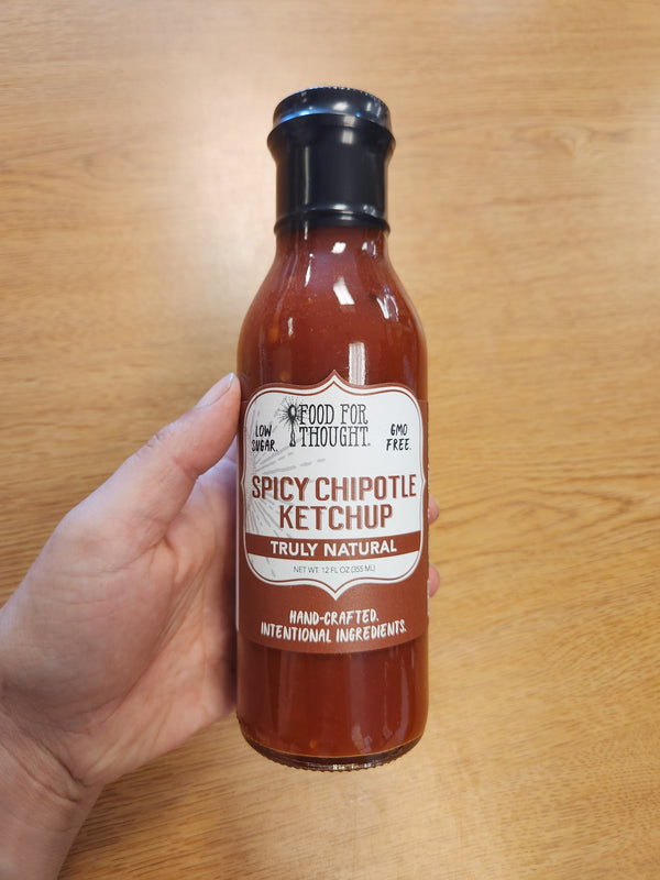 Spicy Chipotle Ketchup - Food For Thought - 12 fl oz