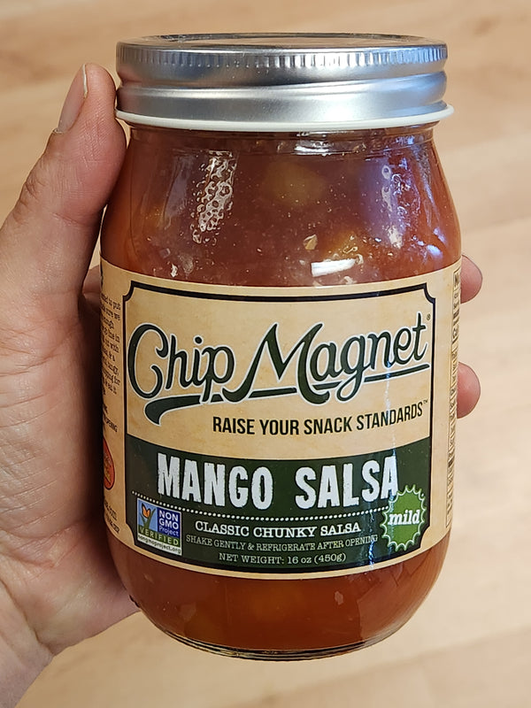 Mango Chunky Salsa - Mild - Chip Magnet - Eau Claire, Wisconsin- 16 oz.