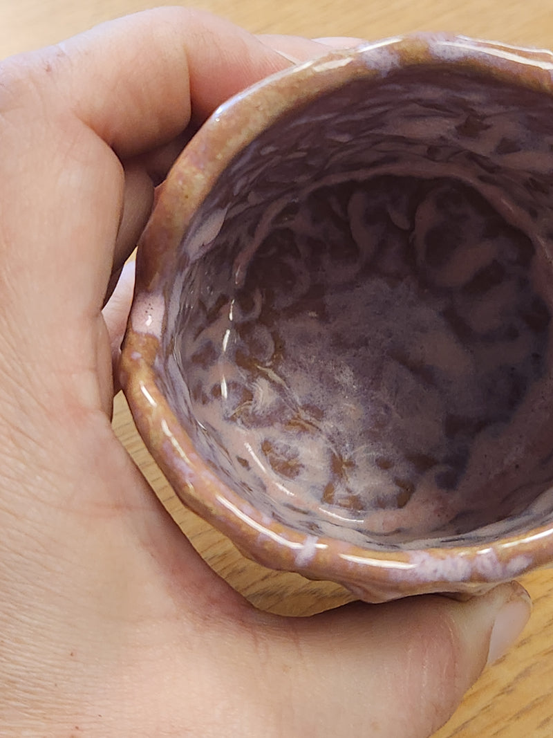 Artist's Brush Cup - Handbuilt Pottery by Jenny Hoople of Authentic Arts