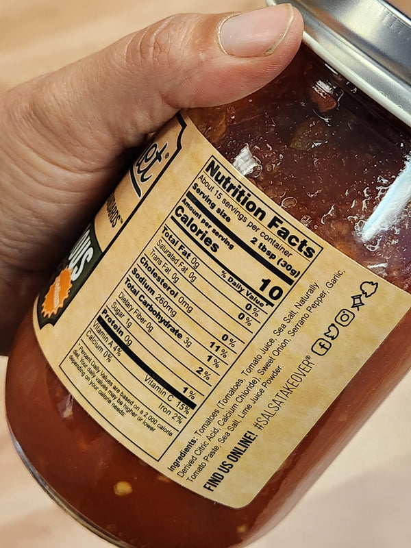 Wildly Delicious Chunky Salsa - Medium - Chip Magnet - Eau Claire, Wisconsin- 16 oz.
