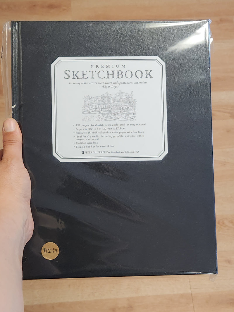 Premium Sketchbook - Peter Pauper's Press - 8.25" x 11"
