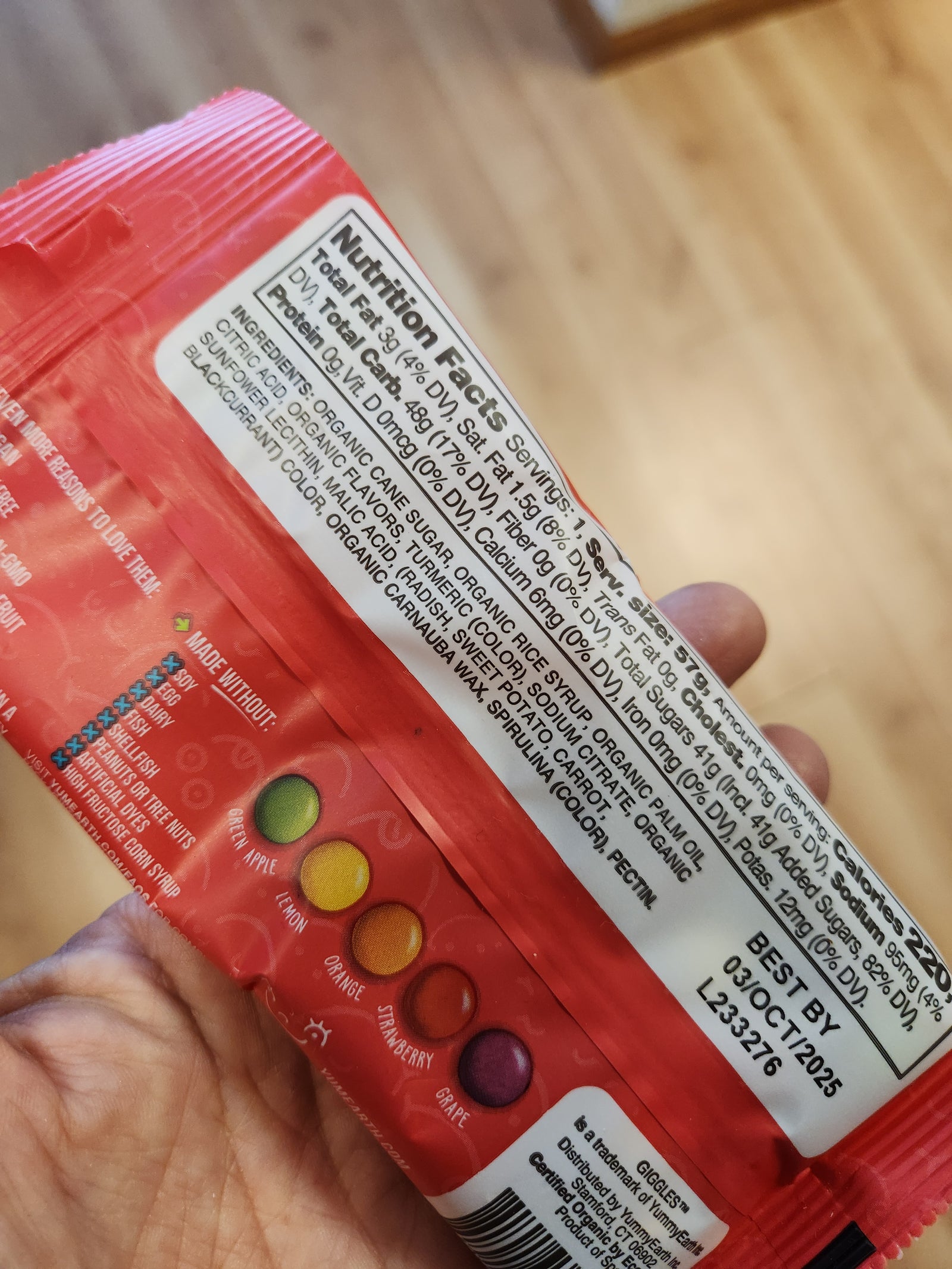 Yum Earth chewy candy Giggles - 2 oz – Bountiful Beloit +