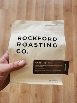 Rockford Roasting Company Coffee - Starlite Decaf - Medium Roast - 10 oz.