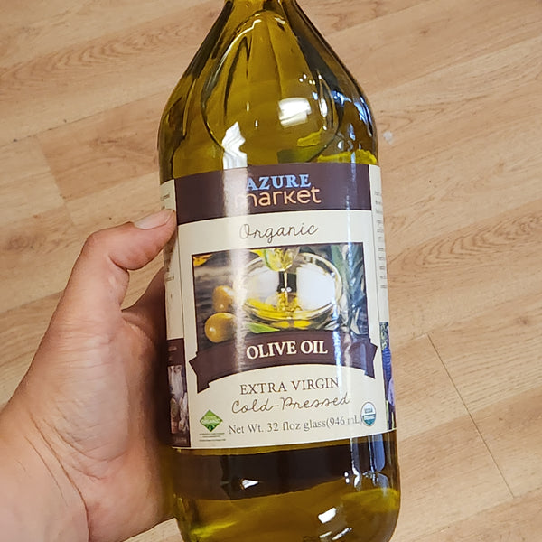 Azure Market Extra Virgin Olive Oil - Organic, Cold-pressed