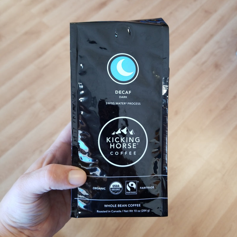 Kicking Horse Coffee - Decaf - Dark - Swiss Water Process - 10 oz.