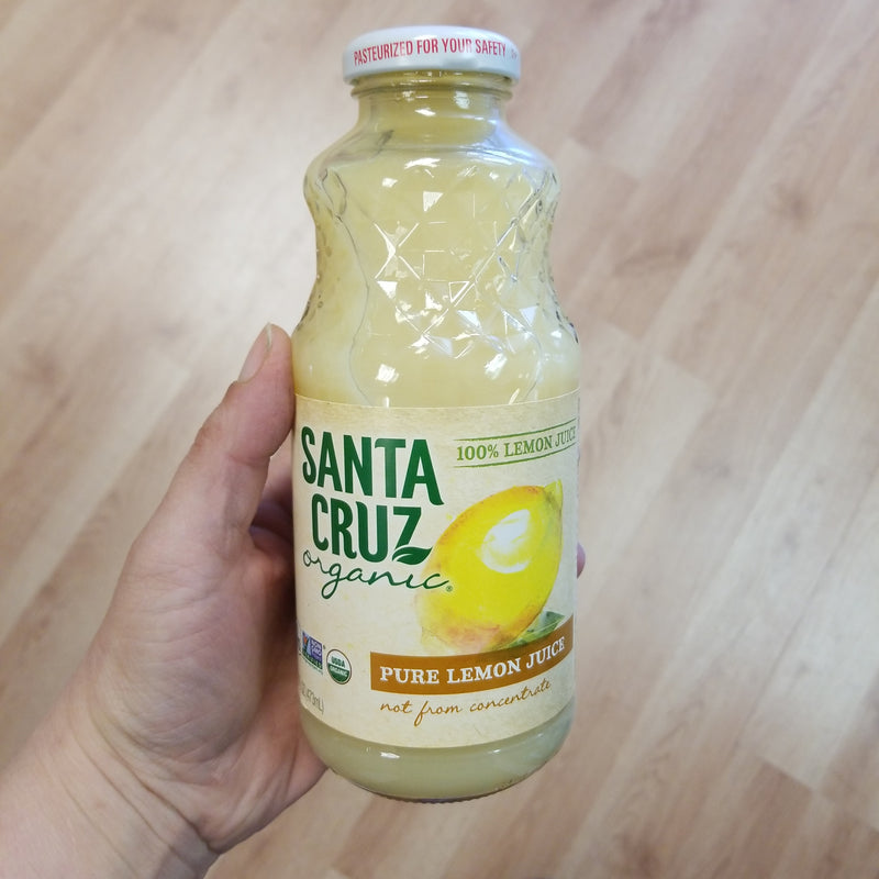 Santa Cruz Organic Lemon Juice 16 oz1