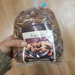 Organic Raw Pecan Halves - 2 lb